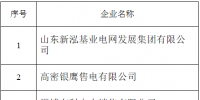山東新增售電公司11家（第七批）