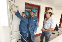 服務(wù)農(nóng)家樂(lè) 確保節(jié)日安全可靠用電