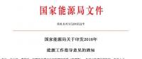 國家能源局印發(fā)2018年能源工作指導意見 穩(wěn)步發(fā)展光伏與光熱發(fā)電
