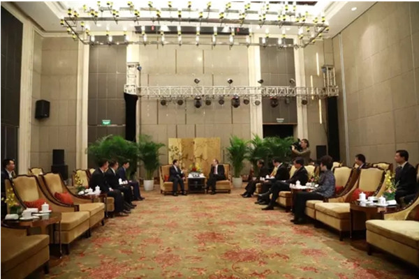 落實(shí)80億元吹風(fēng)項(xiàng)目 四川省省長(zhǎng)尹力會(huì)見(jiàn)三一集團(tuán)總裁唐修國(guó)