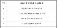 冀北新增北京推送的6家售電公司 另有業(yè)務(wù)范圍、注冊(cè)信息變更的4家售電公司手續(xù)生效