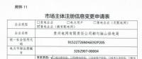 貴州公示2家售電公司、3家電力用戶及1家電網(wǎng)企業(yè)的注冊信息變更申請