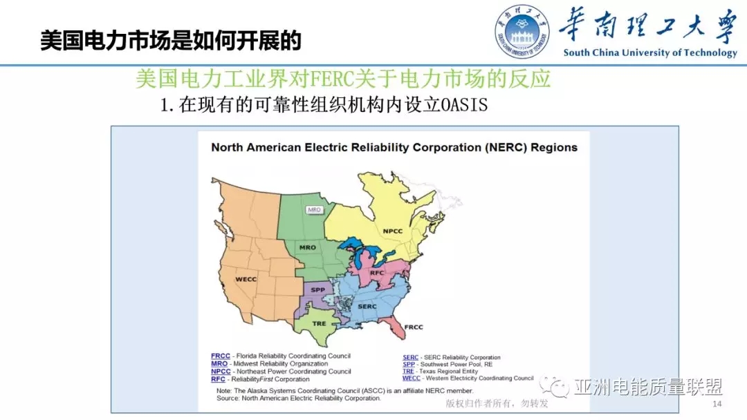 美國電力市場發(fā)展和市場運行方法
