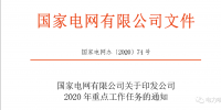 從國網(wǎng)2020年重點(diǎn)工作任務(wù)看國網(wǎng)的變與不變